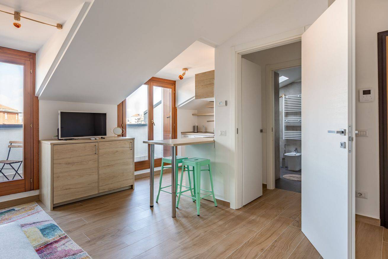 Ganze Wohnung, Ferienwohnung für 2 Personen mit Balkon/Terrasse in Mailand, Mailand Provinz