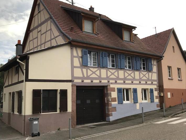 Appartement de vacances pour 4 personnes, avec Balcon et Terrasse ainsi que Jardin et Vue