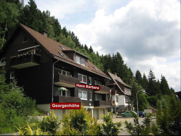Ferienwohnung für 3 Personen, mit Balkon und Ausblick in Wildemann