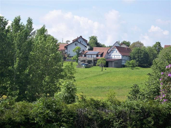Ganze Ferienwohnung, Cäcilienhof - Ferienwohnung 2, 40qm, Balkon, 1 Schlafzimmer, max. 3 Personen in Birstein, Main-Kinzig-Kreis