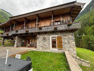 Maison de campagne pour 7 personnes, avec vue et jardin dans Lac de Montriond