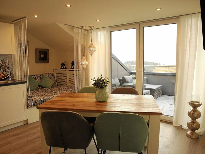 Ferienwohnung für 2 Personen, mit Terrasse und Garten