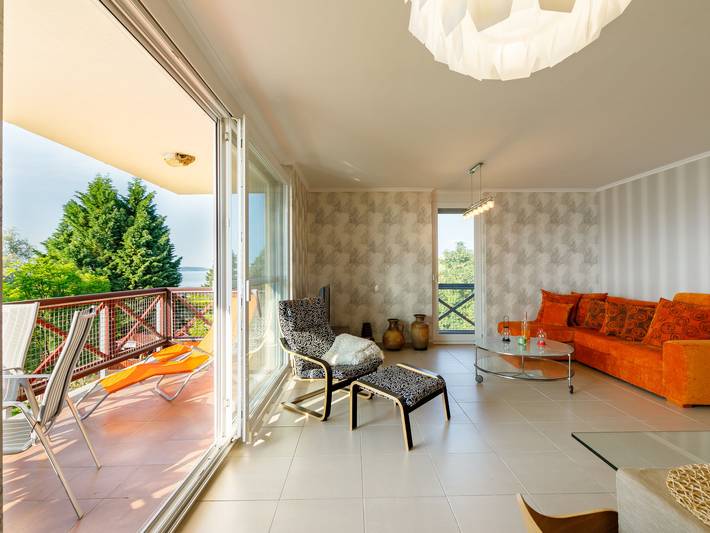 Ferienwohnung für 4 Personen, mit Garten und Seeblick sowie Terrasse in Ungarn - 3