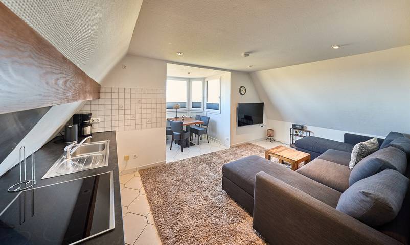 Ferienwohnung für 4 Personen, mit Balkon und Ausblick in Duhnen - 2