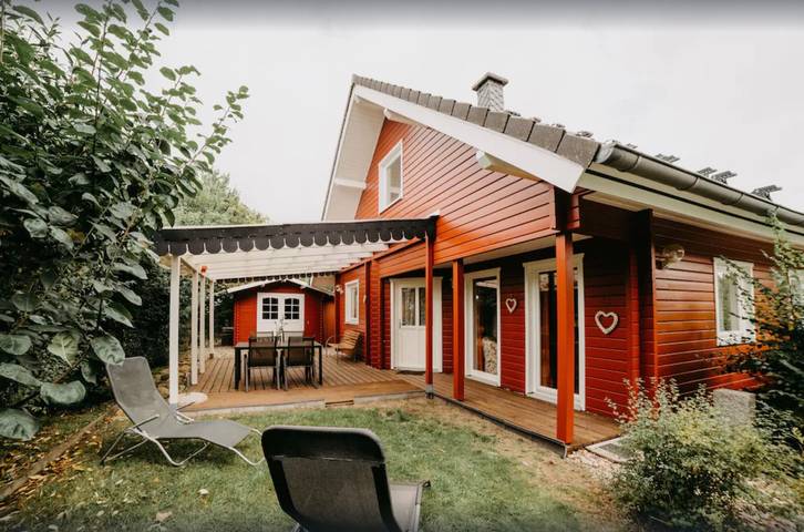 Ferienhaus für 4 Personen, mit Garten