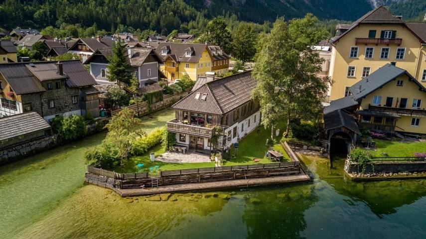 Ferienwohnung für 4 Personen, mit Seeblick und Ausblick sowie Garten in Hallstatt - 2