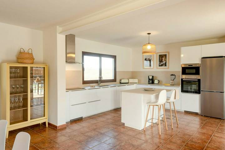 Villa de diseño con piscina en Fuerteventura in Villaverde, La Oliva
