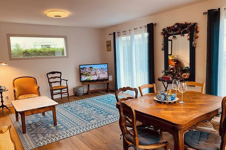 Location de vacances pour 6 personnes, avec jardin dans Gare De Houlgate