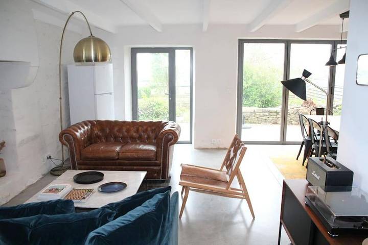 Location de vacances pour 8 personnes, avec vue et jardin dans Plage Traon Nevez Plouezoc H - 4