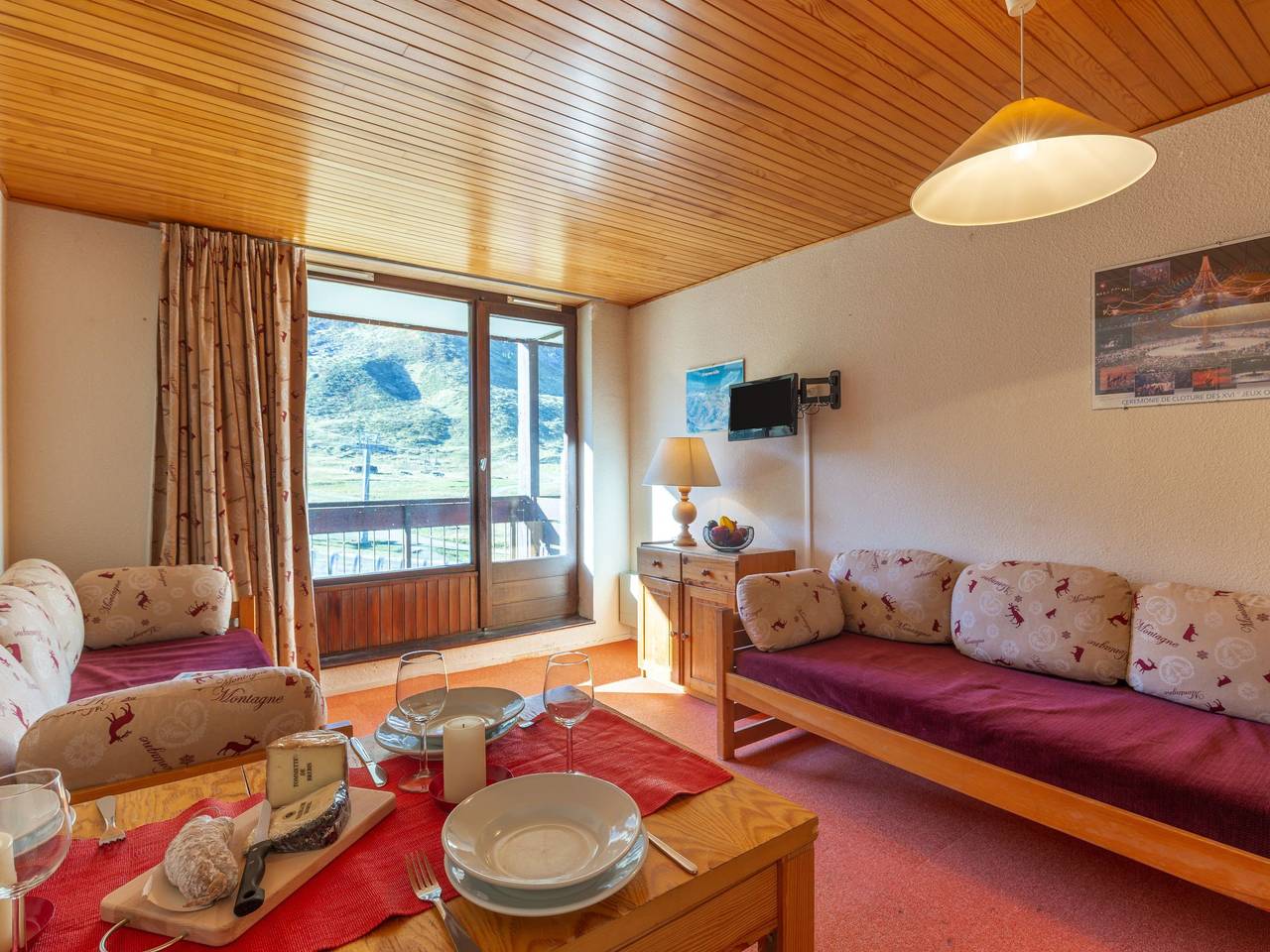 Appartement De Vacances pour 4 Personnes dans Tignes, Espace Killy