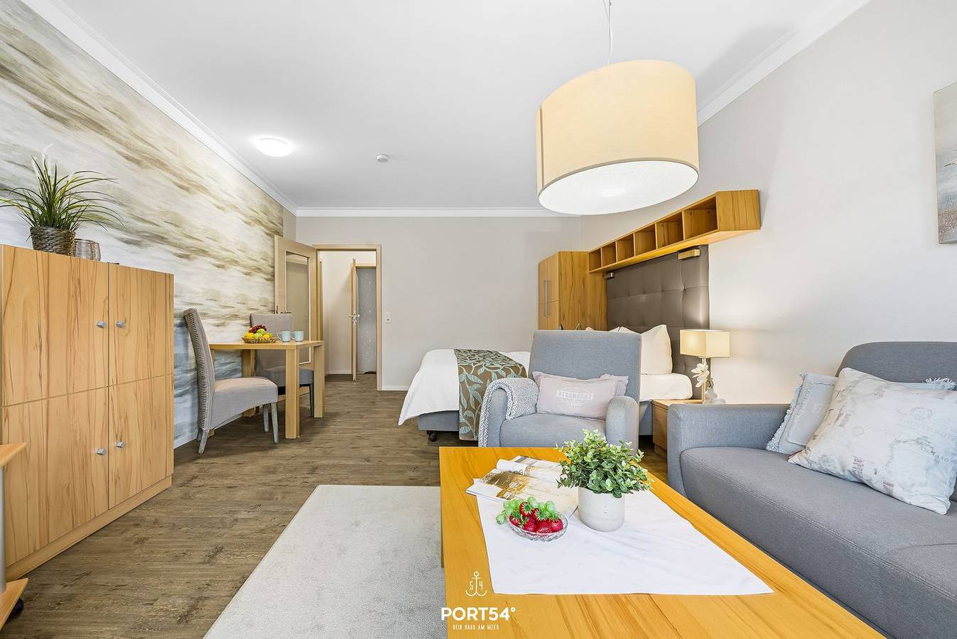 Ganze Wohnung, "Ferienwohnung Föhr" im Herzen Büsums mit Balkon, strandnah in Hafen Büsum, Büsum