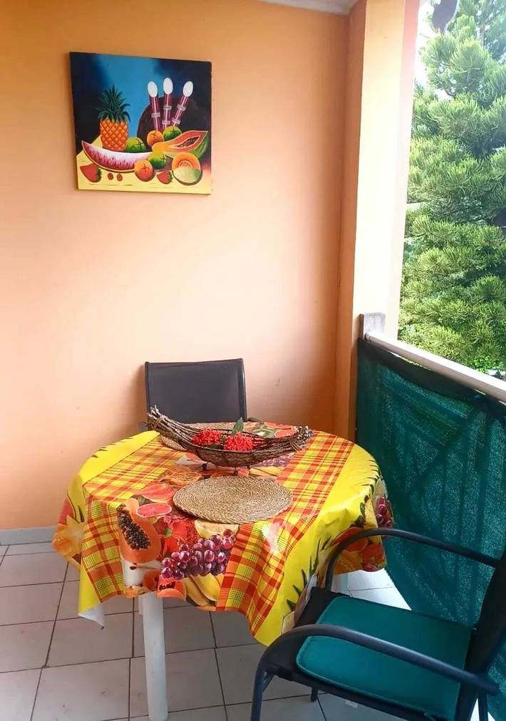 Gîte pour 2 personnes, avec balcon à Sainte-Anne (Martinique) - 2