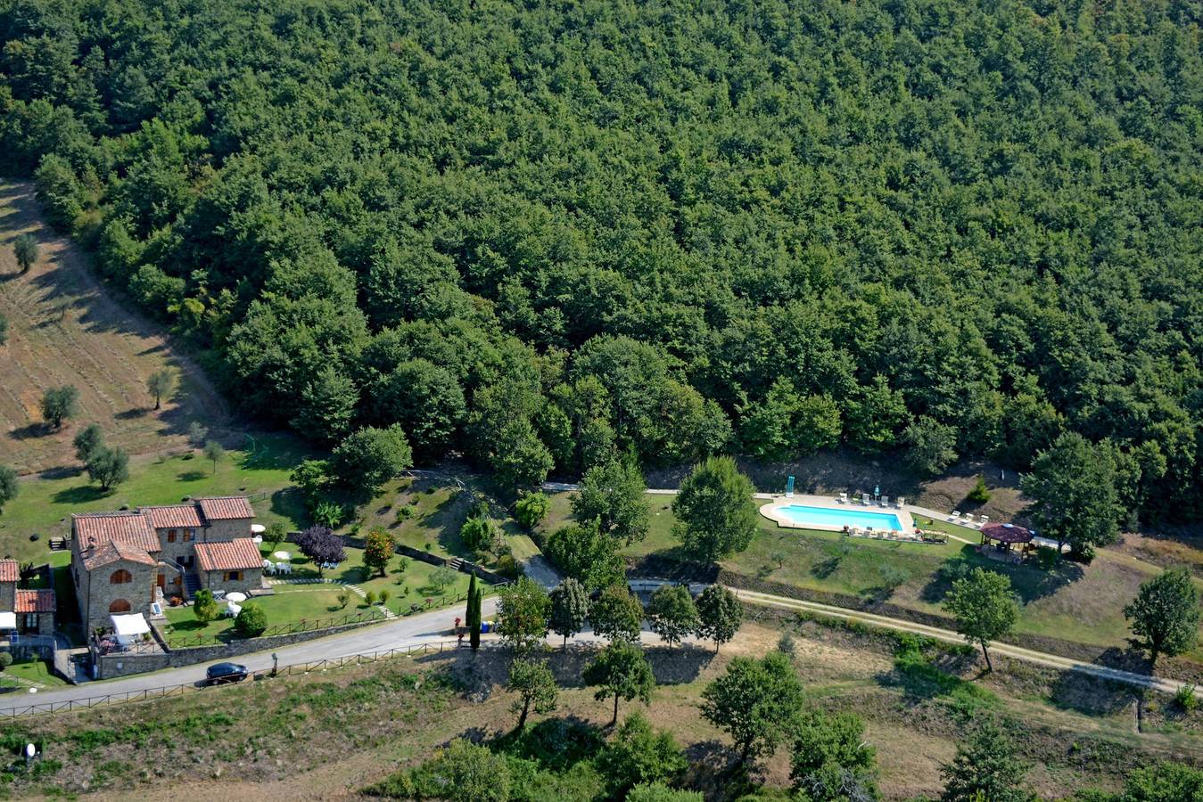 Casa Vacanza per 24 Persone in Lisciano Niccone, Perugia e dintorni