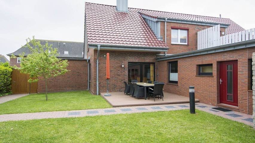 Ferienhaus für 8 Personen, mit Garten auf Borkum