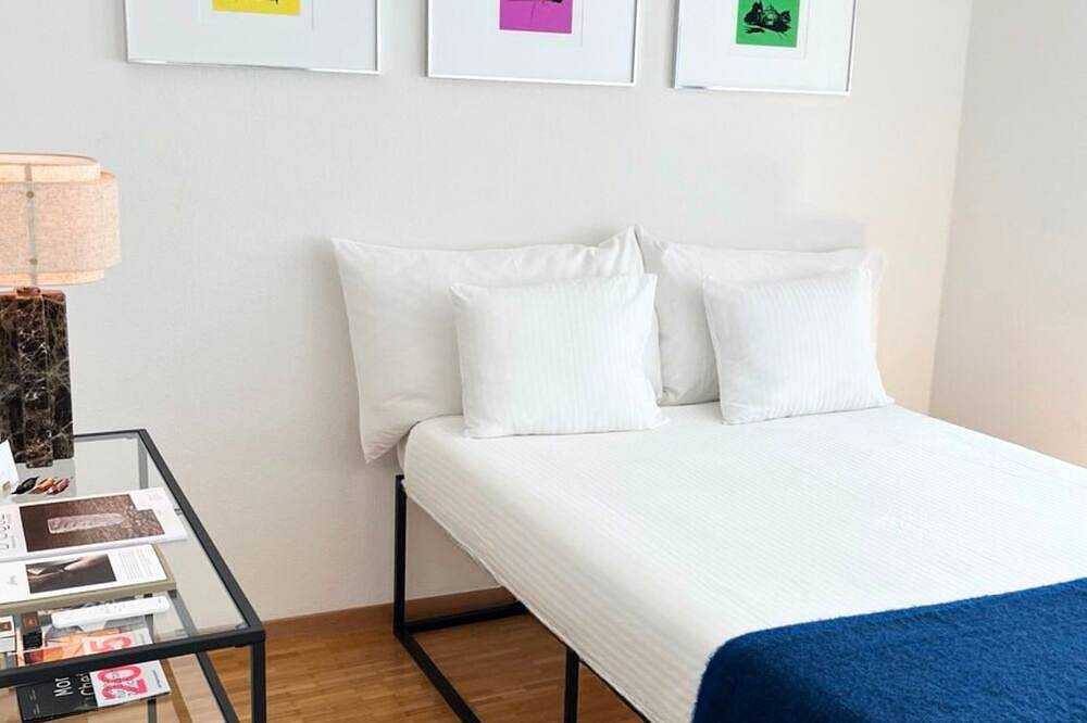 Appartement entier, Old Town apt w/ art 10min to mainstation, 5min to lake, w/ washer & dryer in Zurich, District de Zurich