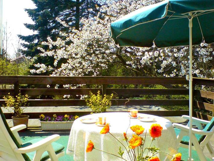 Ferienwohnung für 3 Personen, mit Balkon, mit Haustier in Burhave