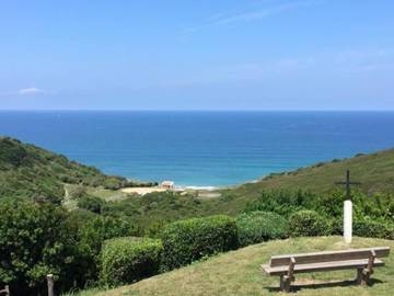 Gîte pour 3 personnes, avec jardin et terrasse dans Plage d'Erretegia