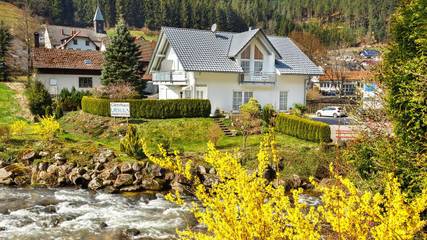 Ferienwohnung für 2 Personen, mit Garten in Hornberg