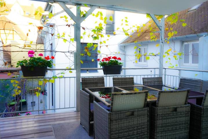 Ferienhaus für 9 Personen, mit Terrasse in Europa-Park