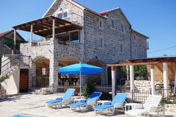 Villa für 14 Personen, mit Balkon und Garten, mit Haustier in Montenegro