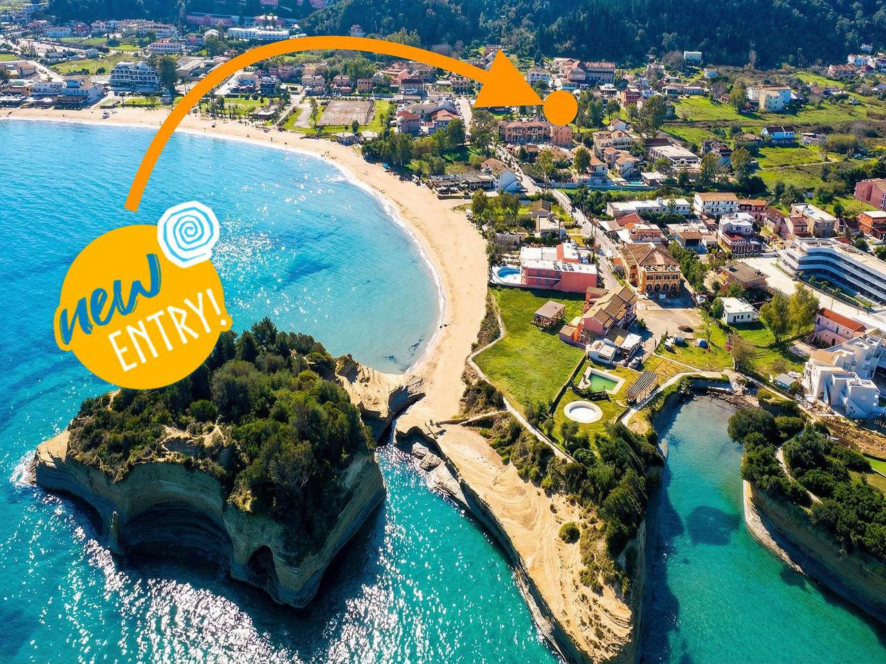 Villa Sunray Sidari with private pool in Sidari, Corfu