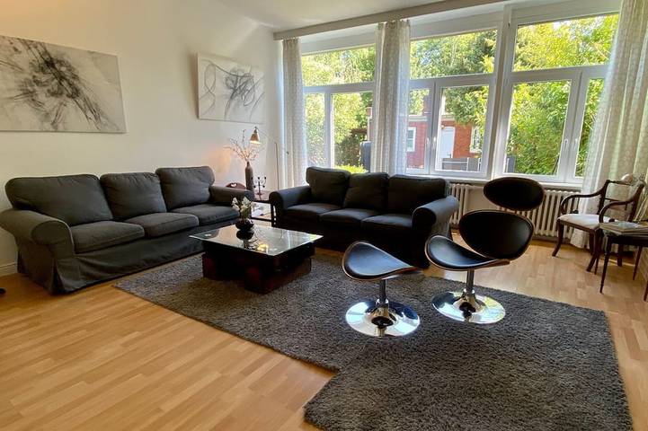 Ferienhaus für 7 Personen, mit Terrasse und Garten sowie Sauna