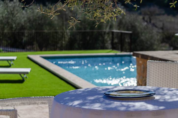 Casa rural para 4 personas, con terraza además de piscina y jardín en Sineu - 3