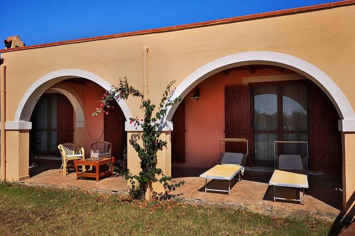 Ferienhaus für 5 Personen, mit Terrasse und Garten