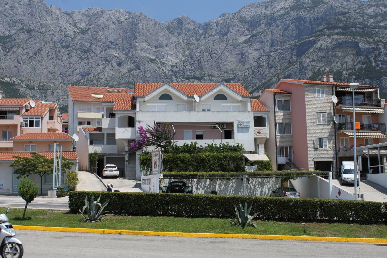 Ganze Wohnung, Studio Appartement mit Terrasse und Meerblick Makarska As-6693-a in Makarska, Makarska Riviera