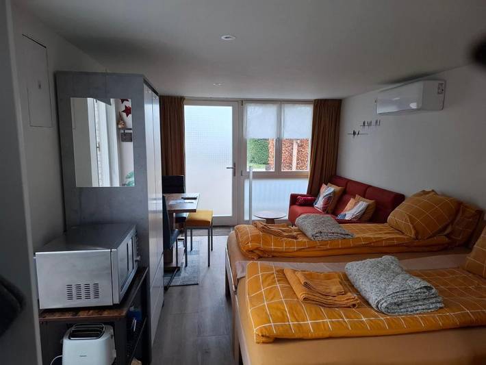 Appartement de vacances pour 2 personnes, avec jardin