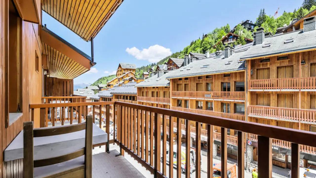 Ganze Ferienwohnung, Ferienwohnung für 4 Personen (24 m²) in Méribel in Méribel, Les Allues