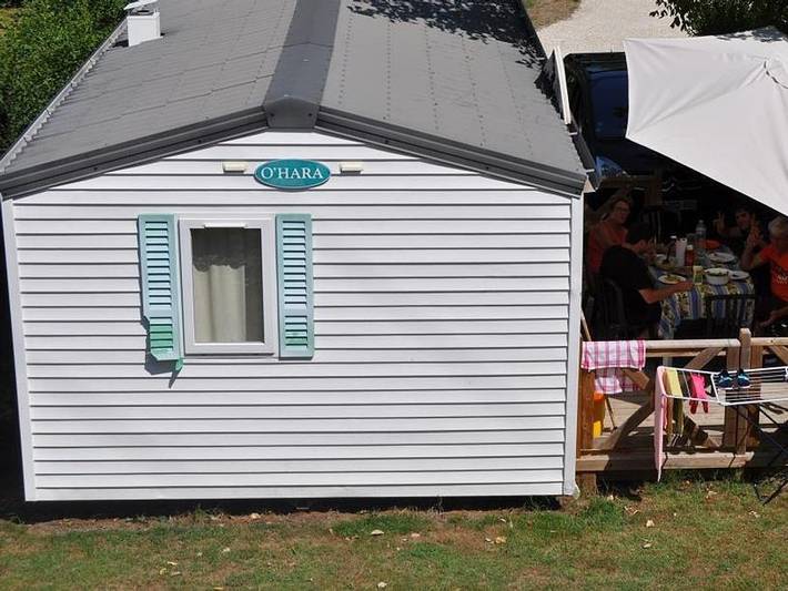 Camping La Cigaline - Mobilheim 6 personen - Mh3 Bergerac, mit Sanitäranlagen in Montpon-Ménestérol, Périgord Blanc