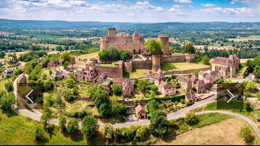 Location de vacances pour 7 personnes, avec vue et jardin, animaux acceptés dans Château de Castelnau-Bretenoux - 2