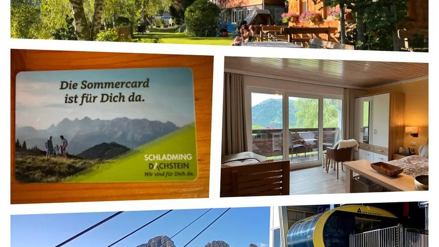 Ferienwohnung für 2 Personen, mit Garten und Balkon in Ramsau am Dachstein