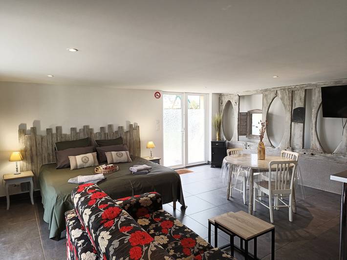 Gîte pour 4 personnes, avec Jardin à Langon