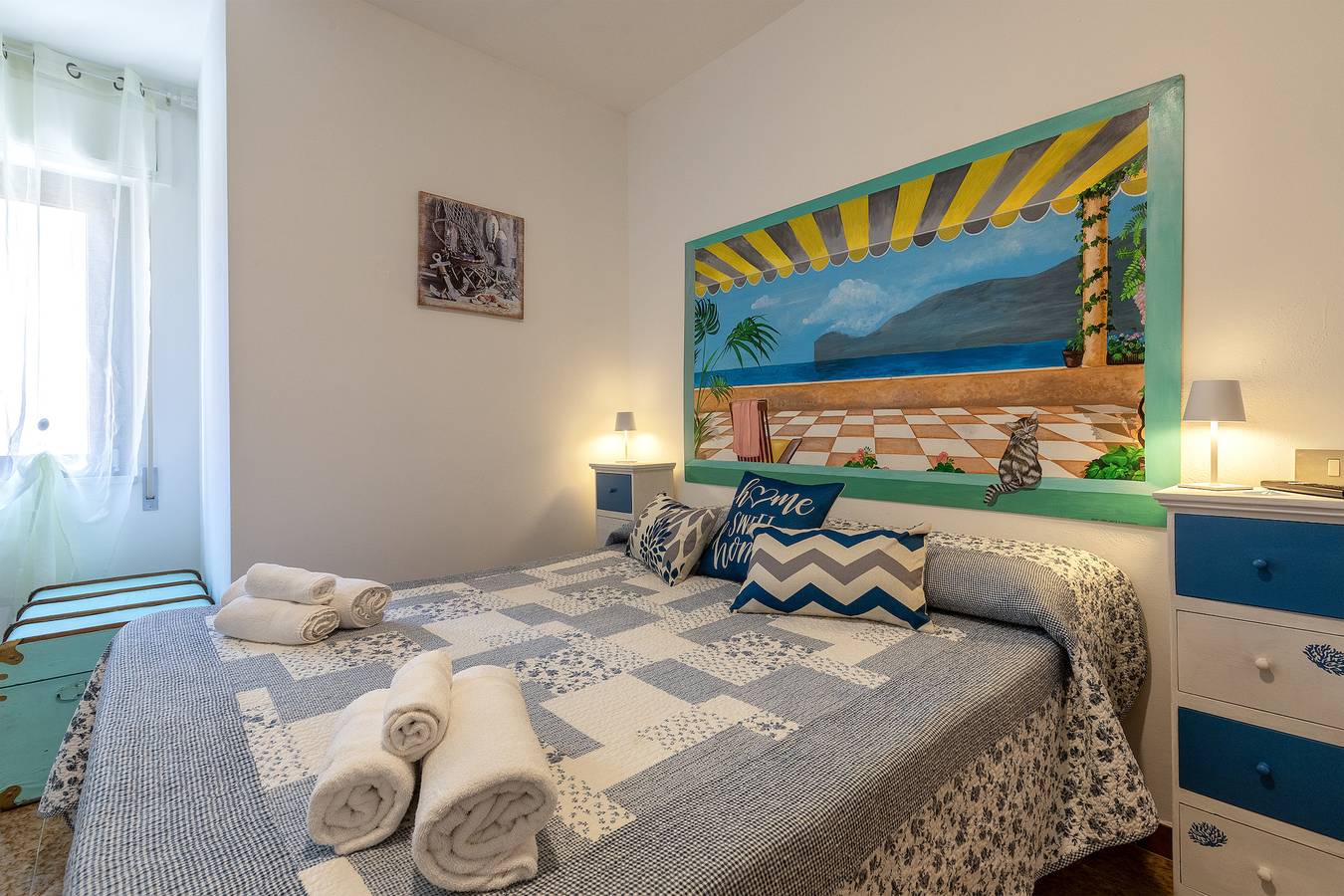 Ganze Wohnung, Apartment 'Marina' mit Balkon, Wlan und Klimaanlage in Lido San Giovanni, Alghero