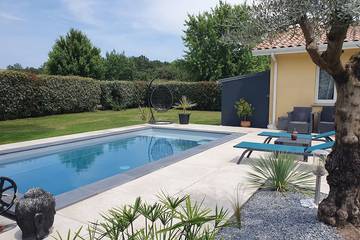 Location de vacances pour 6 personnes, avec jardin et terrasse à Saint-Paul-en-Born