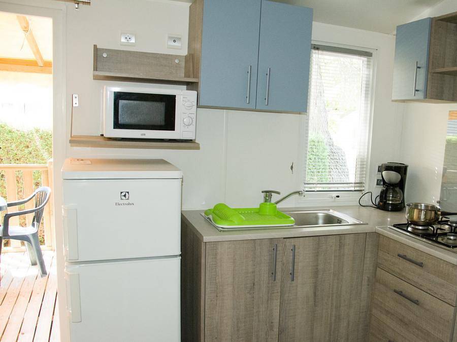 Camping Les Amandiers  - Mobilhome 6 personnes - Climatisé in Gallargues-le-Montueux, Région de Nîmes