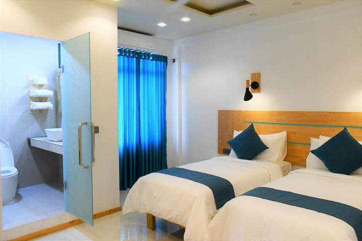 Maison d’hôte pour 3 personnes, avec vue et terrasse dans Huraa - 4