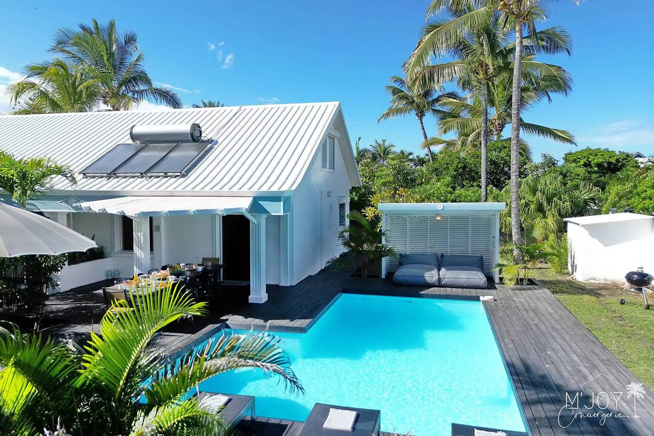 Appartement de vacances entier, Villa Keloha **** - Luxueuse villa créole in L'Étang-Salé, Île de la Réunion