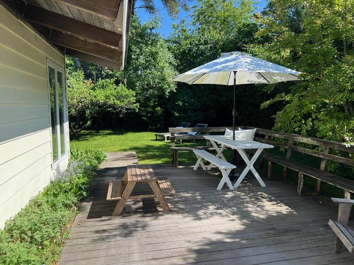 Ferienhaus für 4 Personen, mit Ausblick und Garten sowie Seeblick in New York State