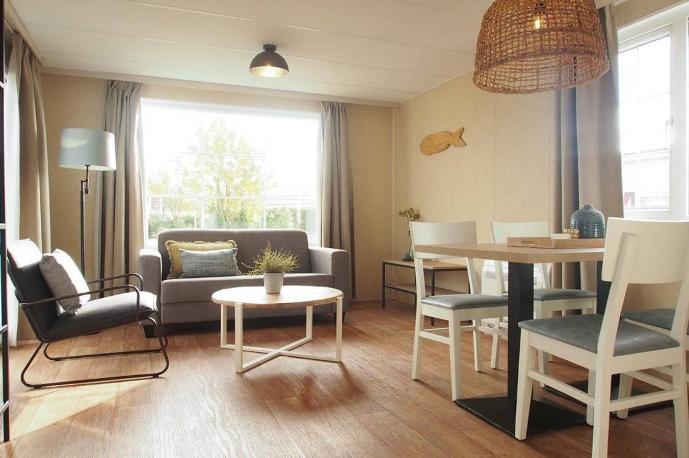 Chaletparc Krabbenkreek Zeeland — Chalet 152-154 in Sint-Annaland, Nederlandse Noordzeekust