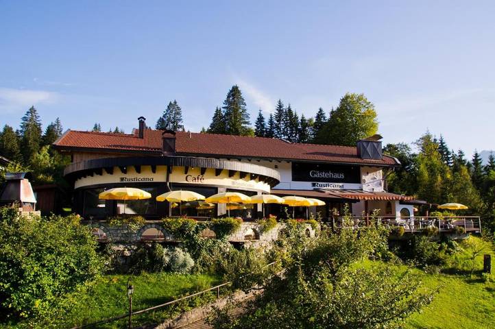 BnB für 3 Personen, mit Ausblick und Garten, mit Haustier in Krün