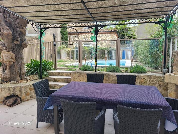 Maison de vacances pour 6 personnes, avec vue ainsi que piscine et jardin, animaux acceptés