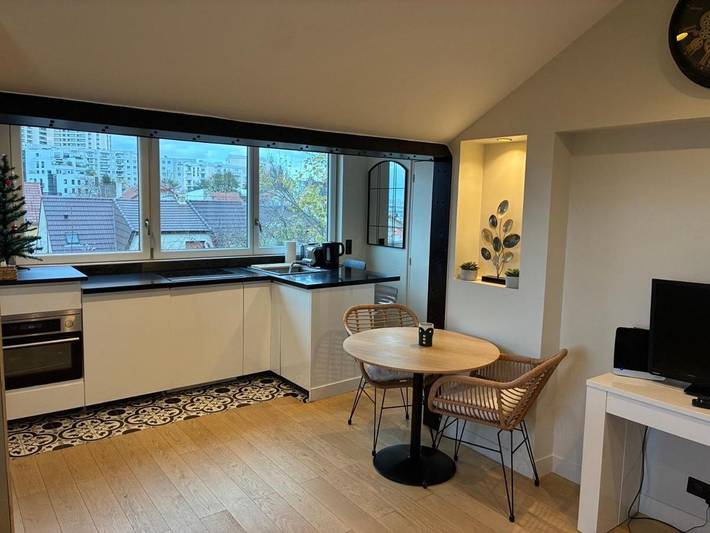 Gîte pour 4 personnes, avec vue et terrasse, animaux acceptés à Clamart - 3