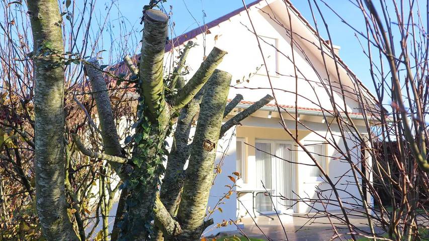 Ferienhaus für 4 Personen, mit Garten und Balkon in Dorum