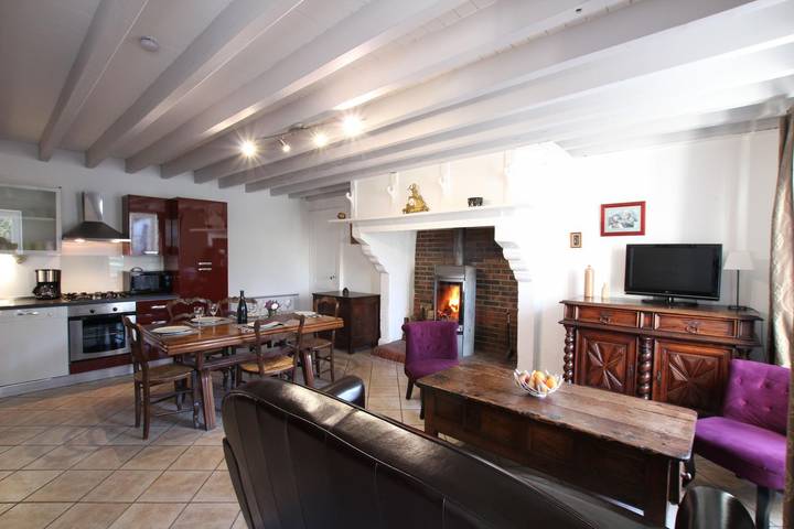 Gîte pour 5 personnes, avec jardin et sauna, animaux acceptés à Sainte-Marie-du-Mont - 3