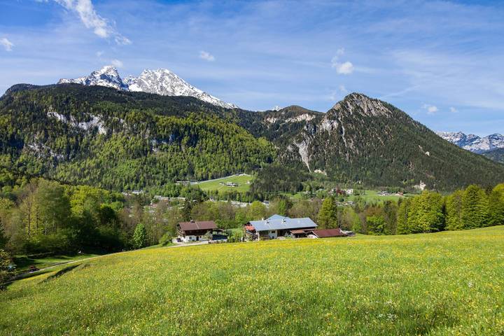 Bauernhaus für 4 Personen, mit Seeblick und Garten, kinderfreundlich in Schönau am Königssee - 2