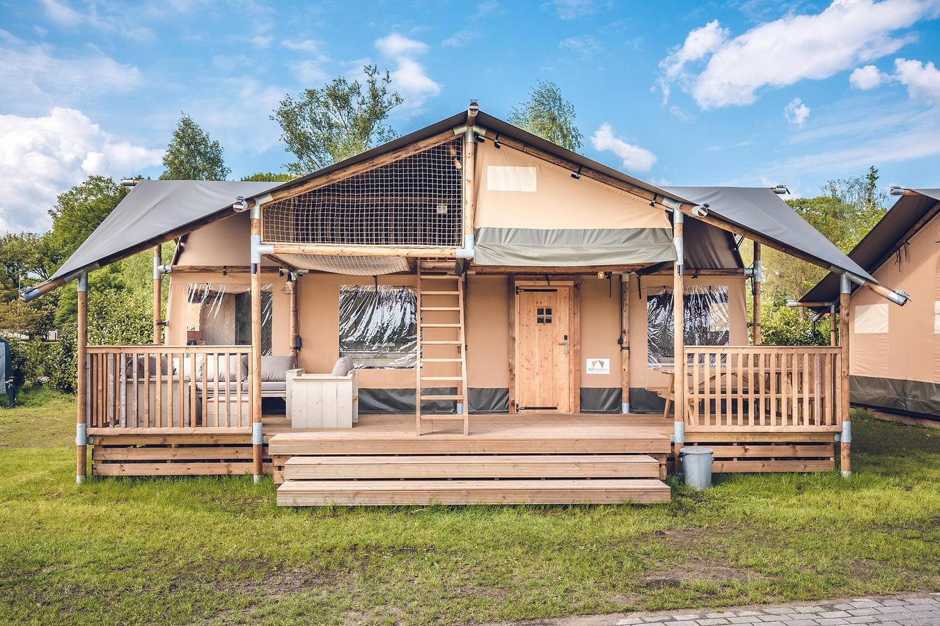 Vakantiepark Ackersate — Safari-Zelt 'Edelhert' | 2 - 8 pers in Veluwe