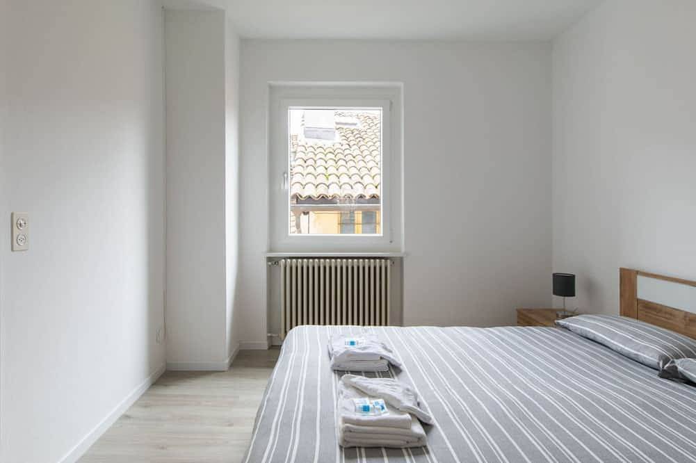 Ganze Wohnung, Maisonette mit Balkon mit Blick auf den See (Rose 2) in Lugano, Luganersee